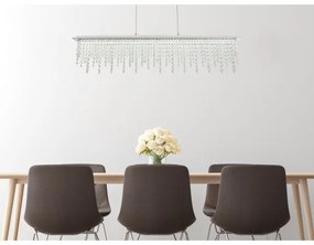 Lustră LED de cristal dimabilă pe cablu Globo 68405-24H LED/24W/230V + telecomandă