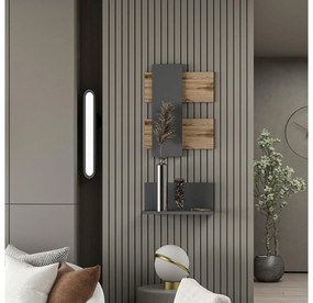 Raft Tutuba 3 (stejar + antracit) . Promo -6%. 1094796