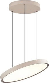 Lustră LED suspendată pe cablu DENVER LED/76W/230V bej