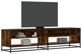 vidaXL Comodă TV, stejar fumuriu, 180,5x40x46 cm, lemn prelucrat