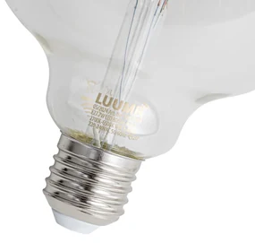 Set 5 becuri Becuri LED inteligente E27 reglabile G125 transparente 7W 806lm 2700-6500K