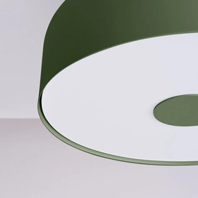 Plafonieră verde Blacko – Sollux