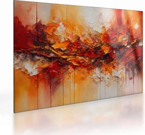 Tablou pe sticlă - Abstracție (70x50 cm)