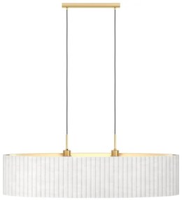 Lustră pe cablu TAMARESCO 2xE27/40W/230V albă Eglo 39764