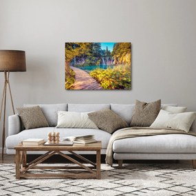 Tablou - Lacurile Plitvice, Croația (70x50 cm)