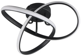 Plafonieră neagră LED Meo – Reality