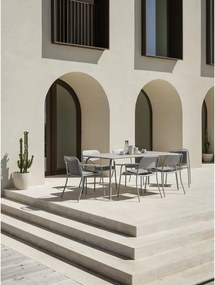 Masă de grădină din metal 90x180 cm Yua – Blomus