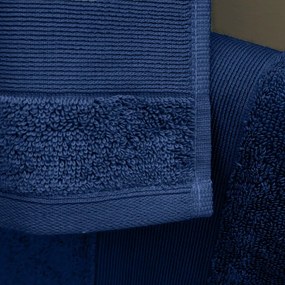 Prosoape de baie albastru-închis 6 buc. din bumbac din frotir Anti-Bacterial – Catherine Lansfield