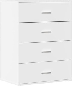 vidaXL Dulap, alb, 60x39x80 cm, lemn prelucrat