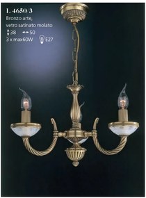 Candelabru clasic cu 3 brate design italian realizata manual 4650