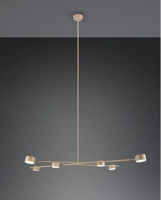 Lustră bej din metal Coda – Trio Select