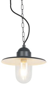 Lampă suspendată rustică pentru exterior gri închis IP44 - Kansas grafit