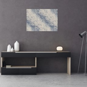 Tablou pe sticlă - Model de valuri (70x50 cm)