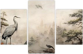 Tablou - Desen animat peisaj (90x60 cm)