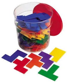 SET FORME GEOMETRICE - PENTOMINO (LER0286-6)