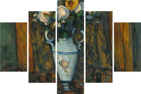 Tablou - Paul Cézanne, Vase of Flowers, reproducere (150x105 cm)