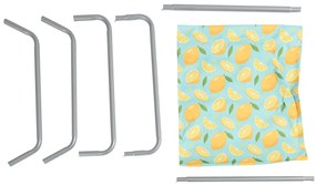 Sezlong pliabil de plaja SAND LEMON