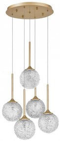 Lustra cu 5 pendule, moderna design deosebit MIRANO