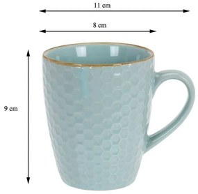 Set căni ceramice Honey 200 ml, 4 buc.
