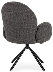 Fotoliu gri închis Dario – Marckeric