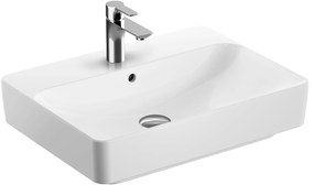 Geberit Variform lavoar 60x45 cm dreptunghiular mobilier-de blat alb 500.780.01.2