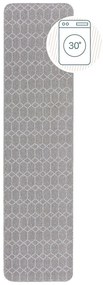 Covor tip traversă gri deschis lavabil 57x230 cm Argyll – Flair Rugs