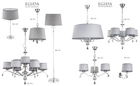 Jupiter 1605 - EG 6 CH - Lustra de cristal EGIDA 6xE27/60W