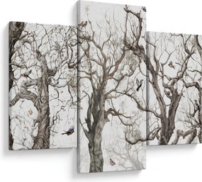 Tablou - Model de pădure, desen (90x60 cm)