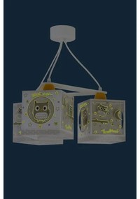 Dalber D-63394 - Lustră copii GOOD NIGHT 3xE27/60W/230V