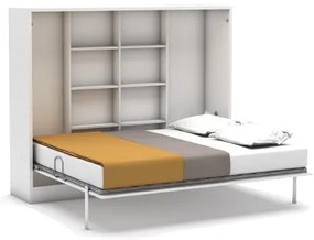 Pat rabatabil orizontal cu somiera inclusa diva couple (140x190 cm)