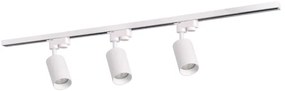Spot pentru sistem de șină MARIBEL 3xGU10/10W/230V +1 m sistem de șină