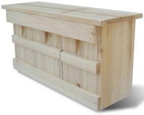 Căsuță cuiburi vrăbii 44 x 15,5 x 21,5 cm