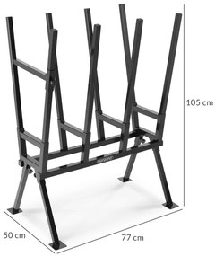 Deuba Stand de tocat cu suport de inchidere - 77x50x105 cm