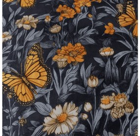 Lenjerie de pat din microfibra BUTTERFLY GARDEN albastru-gri Dimensiune lenjerie de pat: 70 x 90 cm | 140 x 200 cm