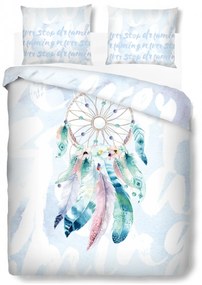 Lenjerie de pat dubla Dream Catcher, Bedora, 4 piese, Bumbac Ranforce