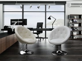 Fotoliu Lush 3 (alb + auriu). 1110203