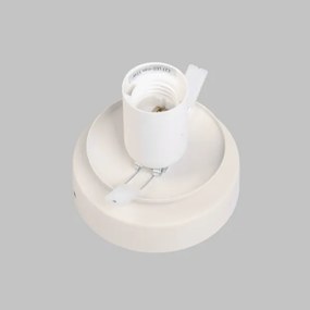 Plafonieră MOONLIGHT 1xE27/15W/230V Ø 16 cm, crem