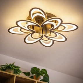 Lustră LED dimabilă aplicată Brilagi TWIST LED/125W/230V 3000-6500K + telecomandă