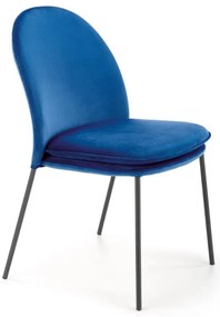 Scaun de bucaterie Ulric, albastru/negru