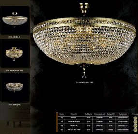 Aplica de perete Cristal Bohemia Exclusive Ivona WL CE