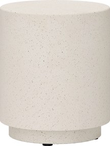 HOMCOM Masă laterală cu aspect beton 37 cm x 37 cm x 43 cm Pulbere anorganică de minereu Gri | Aosom Romania