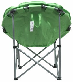 Scaun pliabil Cattara Camping Flowers, verde