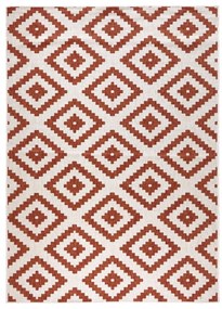 Covor adecvat pentru exterior NORTHRUGS Malta, 80 x 150 cm, maro - crem