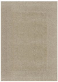 Covor Textured Border, Flair Rugs, 200x290 cm, lana, natural