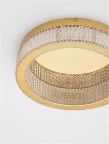 Lustra LED aplicata deosebita design modern KLEPSIDRA, 40cm