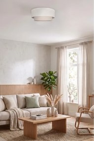 Brilagi - Plafonieră LED BOHO ECO, 1xE27/10W/230V, Ø 40 cm, crem
