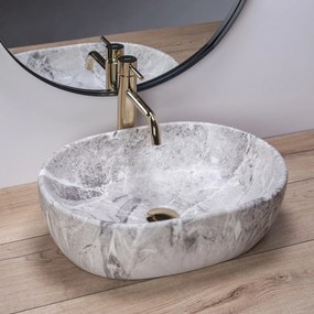 Lavoar Lara Stone ceramica sanitara - 48,5 cm