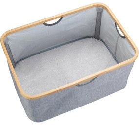 Wenko Coș pentru rufe curate din material nețesut Bahari 50 l