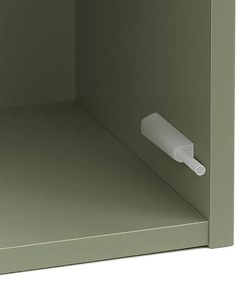 Boxie 1 ușă dulap de perete 80x40x37 cm verde