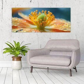 Tablou - Detaliu de floare (120x50 cm)